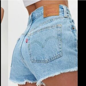 premium levi’s jean shorts